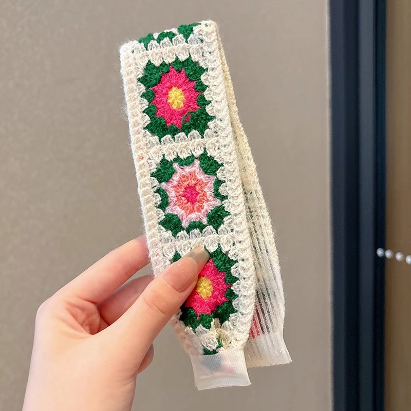 2025 nuevos niños velcro bandas de cabello accesorios de cabello acabado artefacto de cabello de verano para niñas frangeas adornadas correa de cabello