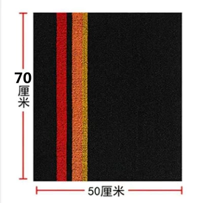 Snowy carpet-style car mats can – Universal Foot Pad - black-single-passenger-seat-5070