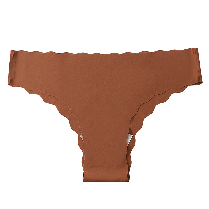 Tangas europeas y americanas de comercio exterior, bragas de seda de hielo, entrepierna de algodón para mujer, bragas sexy de cintura baja, bikini sexy calzoncillos