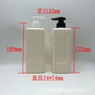 800毫升四方瓶塑料瓶 洗发水瓶沐浴露瓶 护发瓶乳液瓶 分装瓶