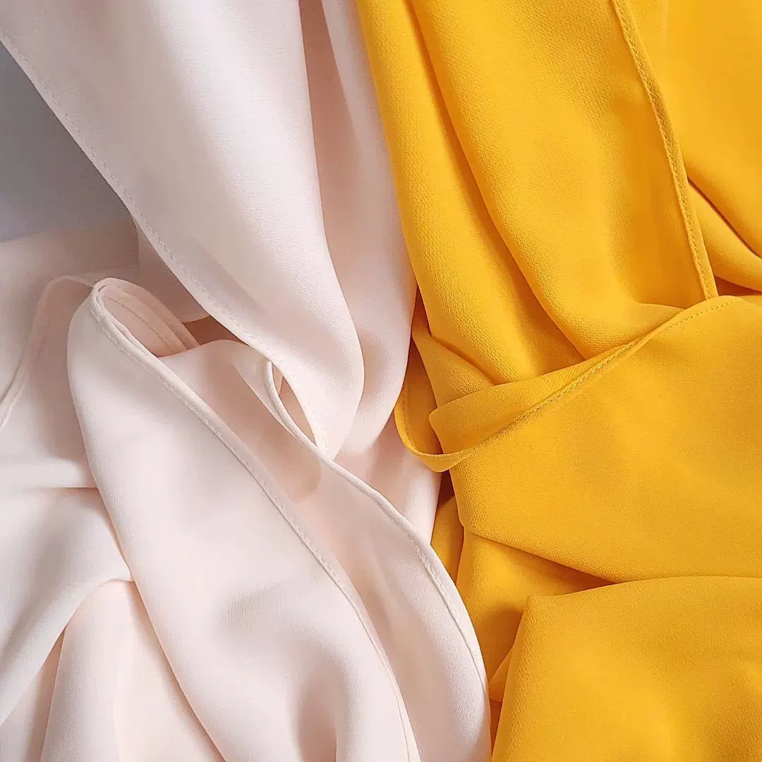 Shiffon thin breathable scarf pearl