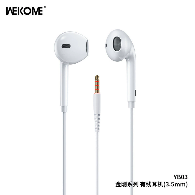 WEKOME Король Кинг Конг YB03 проводные наушники Белый 3.5мм/Type-C/IPH совместимый с Apple вкладыш гарнитура