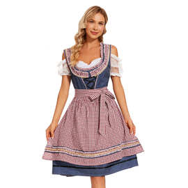 跨境德国啤酒服装成人女巴伐利亚传统服慕尼黑啤酒节派对装万圣节