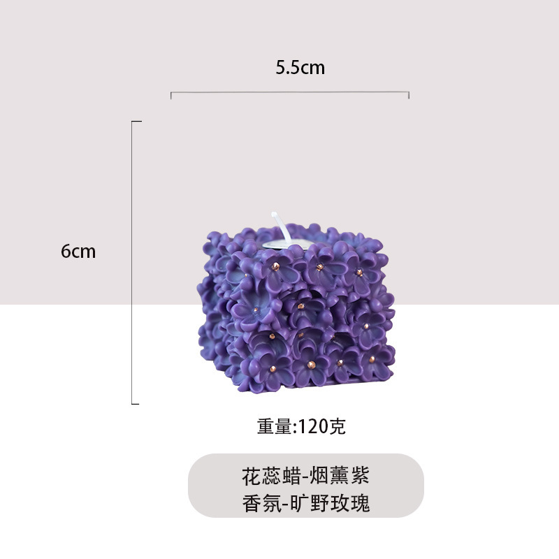 跨境热销仿真花朵花蕊手绘造型蜡烛香薰蜡烛婚礼装饰摆件浪漫高级|undefined