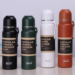 外貿跨境新款不鏽鋼艾享保溫壺保溫杯手提大容量戶外運動水壺