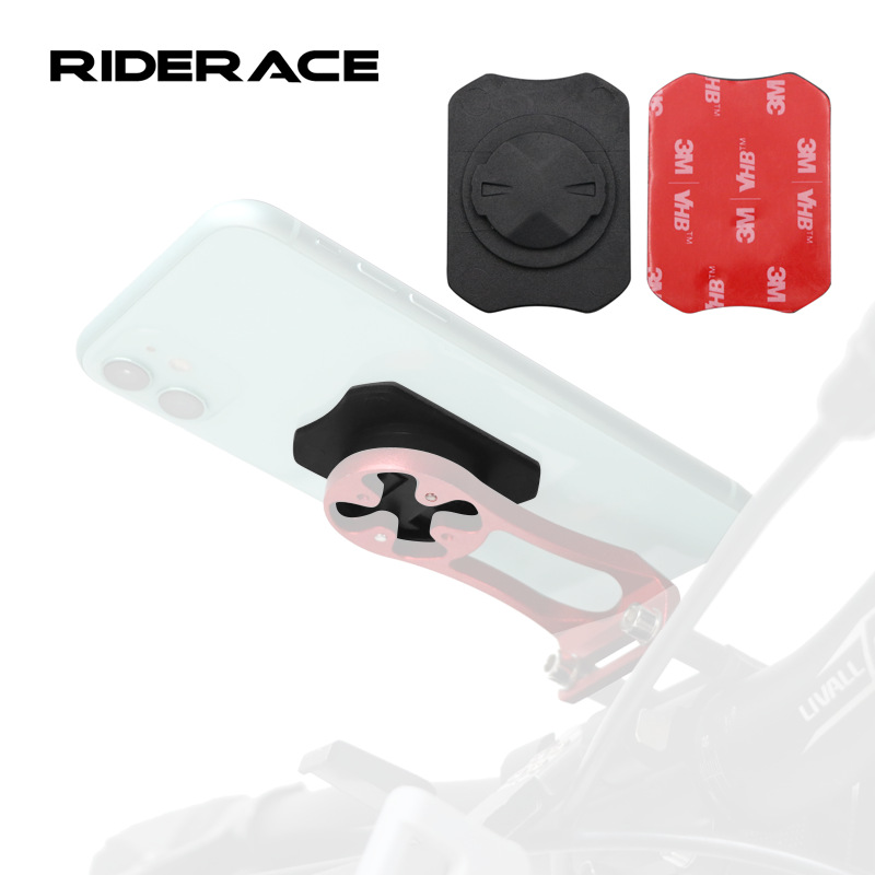 Bicycle mobile phone frame mountain bike code table back stick road bike bracket extension frame suitable for Jiaming base