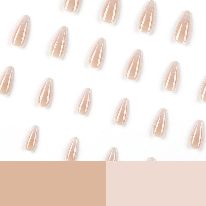 Manicura pieza de uñas al por mayor simple gradiente pieza de uñas desgaste pieza de uñas manicura al por mayor pieza de uñas manicura extraíble