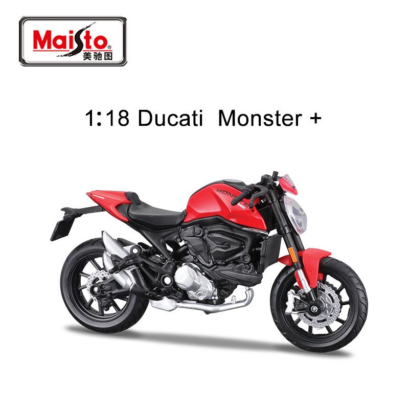 Maisto Meichi 1:18 motocicleta modelo Kawasaki Ducati BMW coche deportivo adorno artificial juguete de regalo