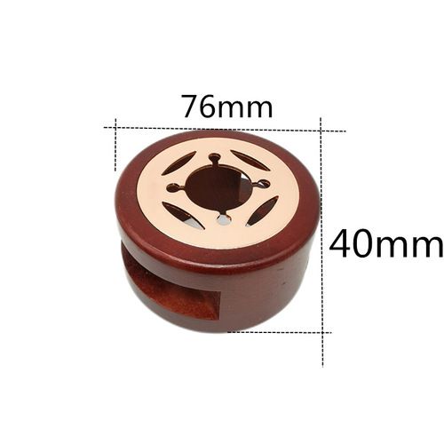 Fire paint furnace solid wood stove set tools retro envelope fire paint wax particles spoon fire paint seal wooden handle