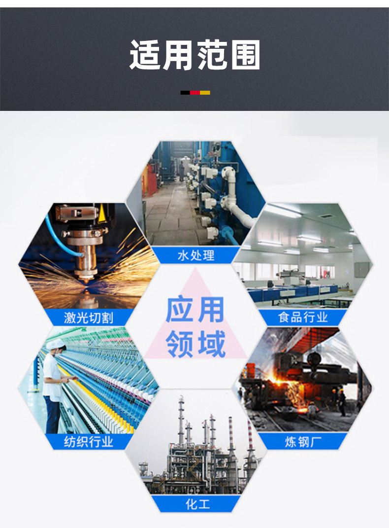Three Ship Screw Air Compressor Compressor Permanent Magnet Variable Frequency Air Compressor Air Compressor Industrial Grade