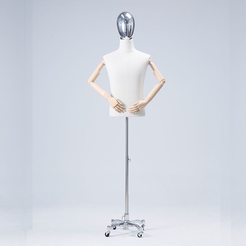 Maniquí Masculino de Medio Cuerpo de Plástico para Escaparate image 20