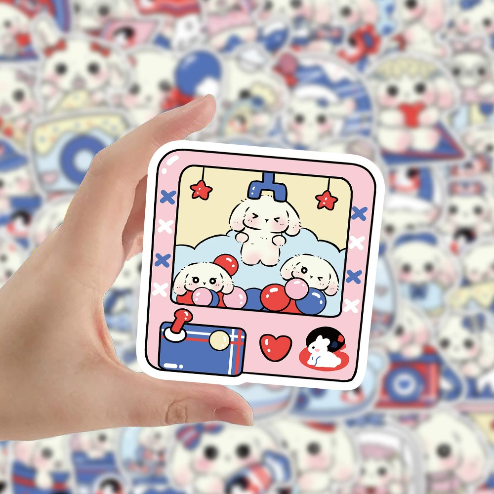 Genuine cartoon children's rabbit, award, sticker, stationery