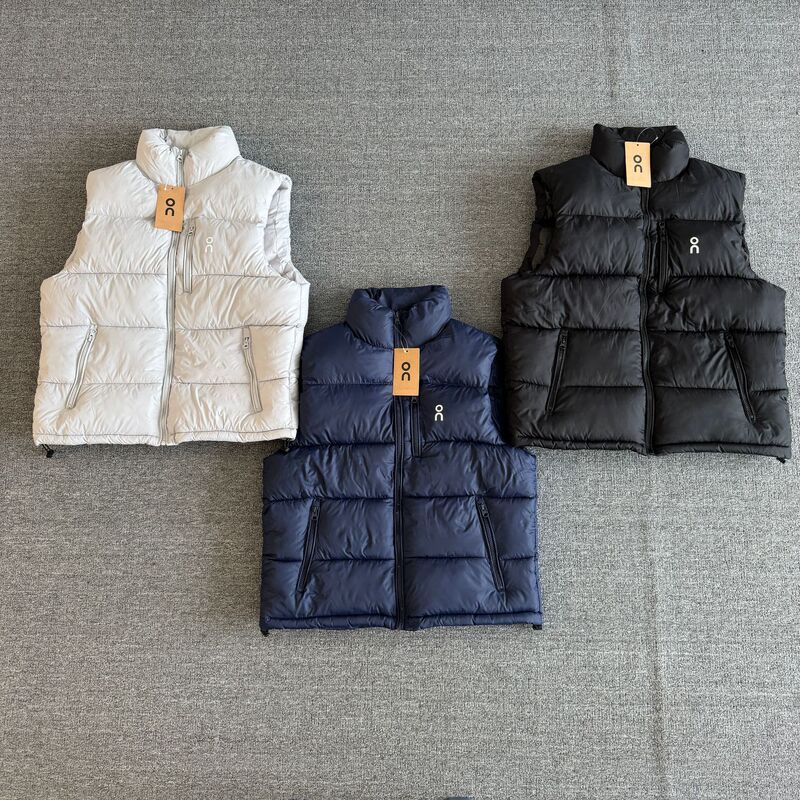 On Cross-Border Foreign Trade Challenger Warm Cotton Vest with Stand Collar, Sleeveless, Horizontal Quilted, Warm Cotton Vest, Outdoor Windproof On Cross-Border Foreign Trade Challenger Warm Cotton Vest with Stand Collar, Sleeveless, Horizontal Quilted, Warm Cotton Vest, Outdoor Windproof