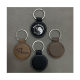 Pu Leather Keychain Bag Pendant Tag Pendant Car Leather Keychain Business Advertising Gift Customization