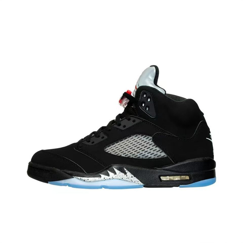 Putian Cross-Border Original Aj5 Black Cicada Wing Wear-Resistant Retro Height-Increasing Breathable Basketball Shoes for Men and Women, Sports Running Shoes Putian Cross-Border Original Aj5 Black Cicada Wing Wear-Resistant Retro Height-Increasing Breathable Basketball Shoes for Men and Women, Sports Running Shoes