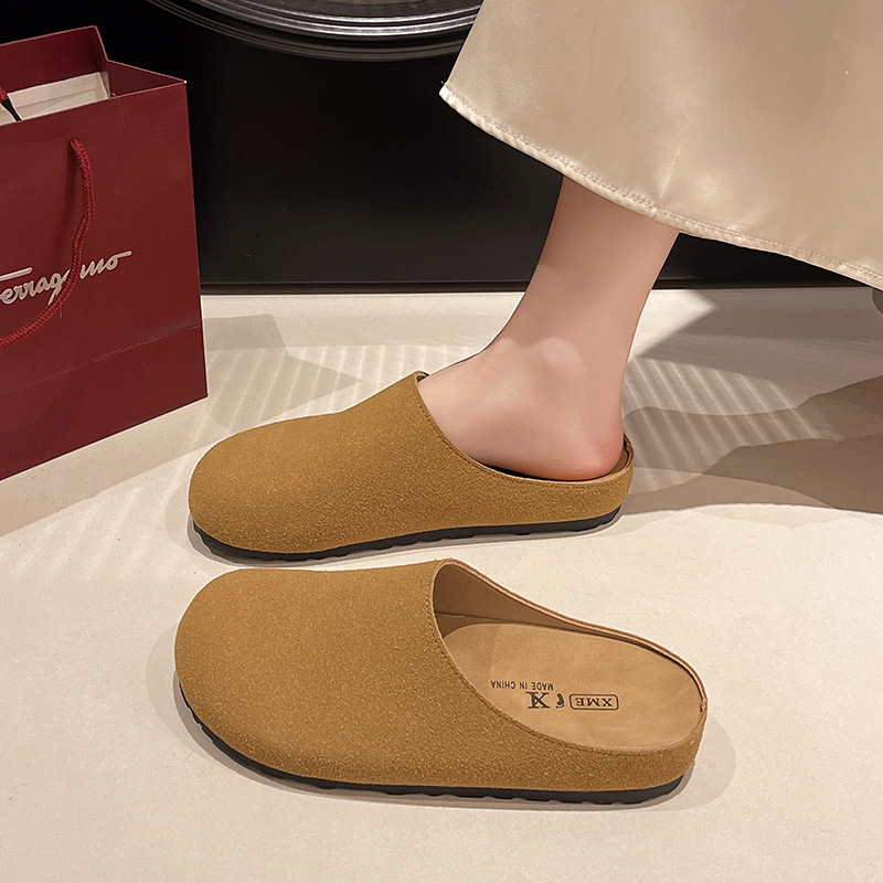 Summer retro universal women's slippers flat
