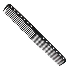 Tony Gai Black Carbon Fiber Hard Cut Comb Hair Styling Salon Women's Double-Sided Comb Beauty Tool Direct Manufacturer Sale
