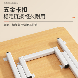 Foldable Table Simple Rental House Dining Table Home Portable Dining Table Round Table Stall Outdoor Small Pony