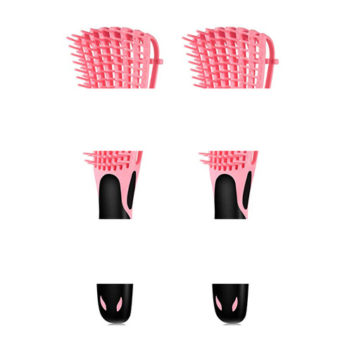 Amazon Green Plastic Europe and America Massage Essential Oil Octopus Comb Straight Hair TT Curling Hair Straight Hair Bone Comb 