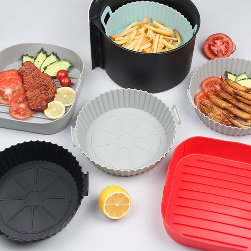 Amazon's new air fryer silicone baking pan food-grade silicone air fryer pad household baking baking pan now available