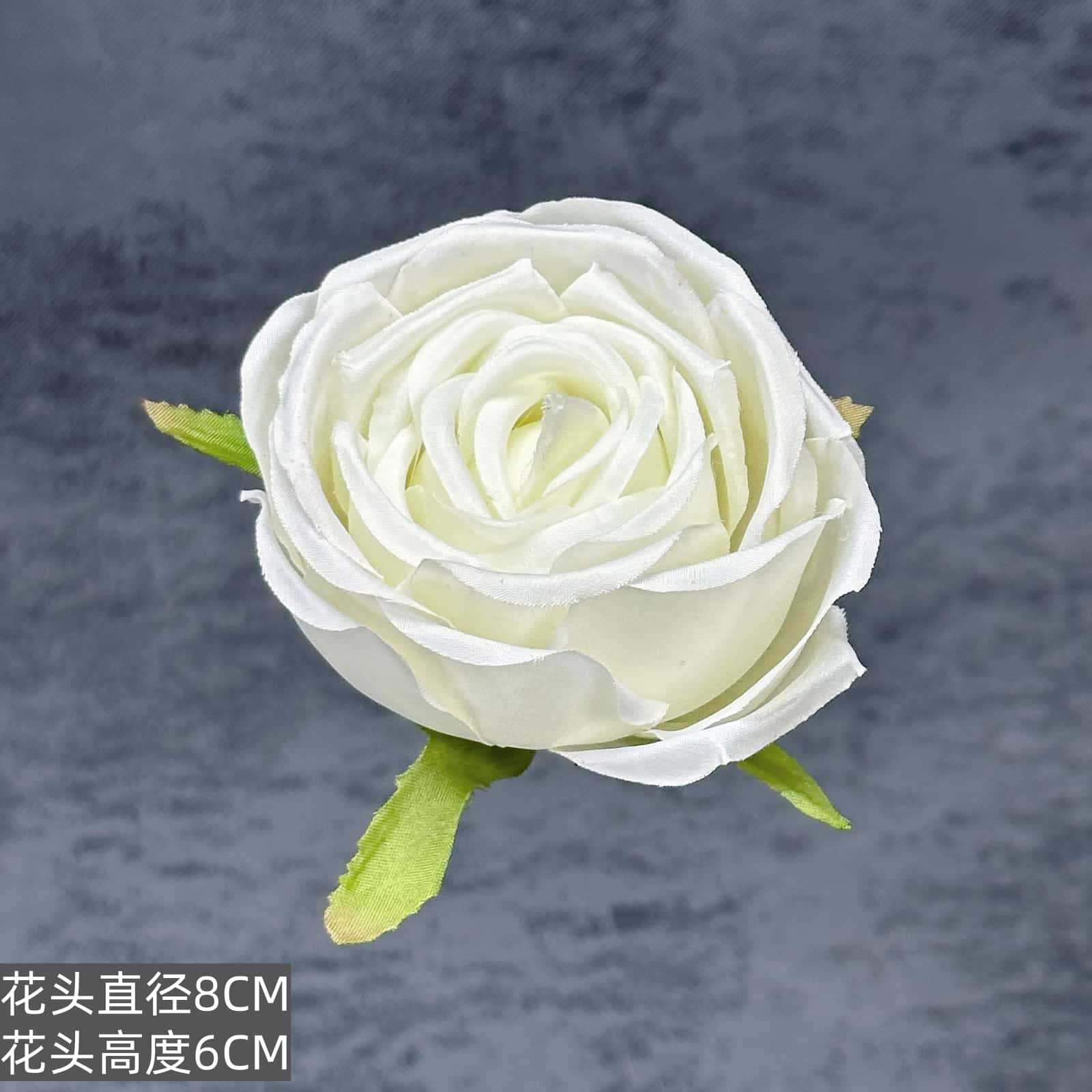 Franela artificial flor Rosa cabeza ramillete rojo boda flor pared tiro apoyos flor artificial arco flor artificial al por mayor