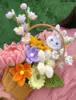 Fuchsia rabbit, materials set