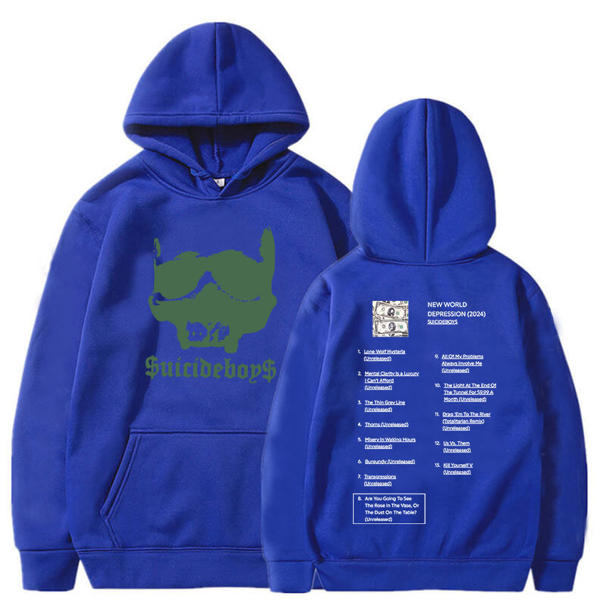 Men Setwear Graphic Clothing NEW WORLD DEPRESSION Album 2024