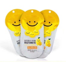 韓國進口vegtometo維格托美笑臉糖芒果蜂蜜味軟糖可愛包裝12g/袋