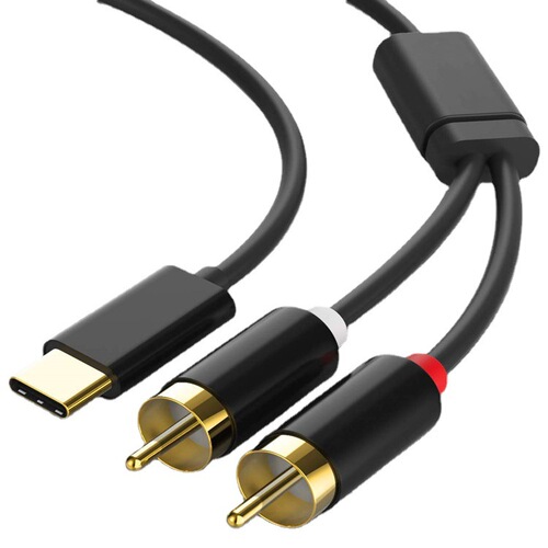 edelink audio cable type-c to 2rca mobile phone car speaker audio cable headphone cable