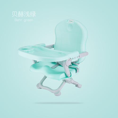 Baby dining chair foldable and adjustable children's dining chair baby dining table and chair home portable reclining chair