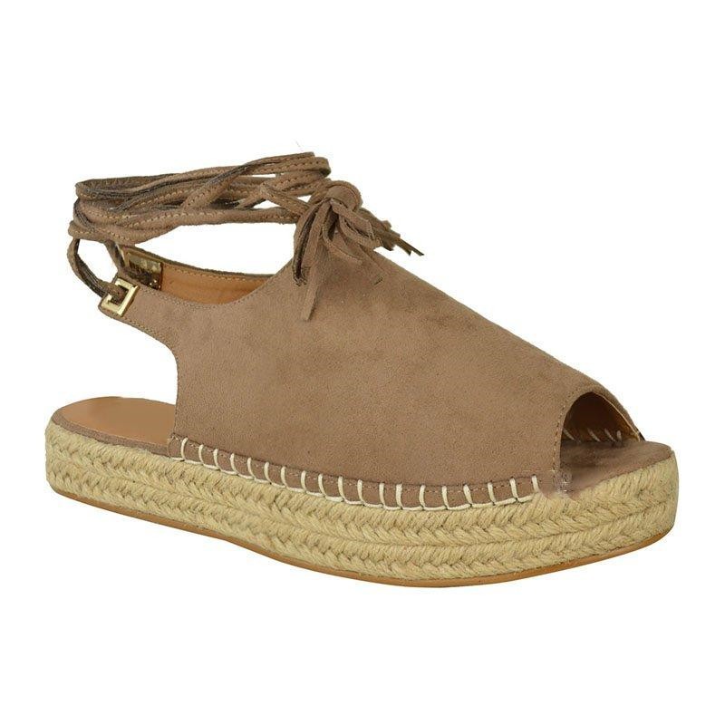 2021 Europe and America Cross-border bestsellers Sandals, straw woven hemp rope wedge heels, lace-up soft-soled women's shoes 43, foreign trade stock and consignment Item Picture