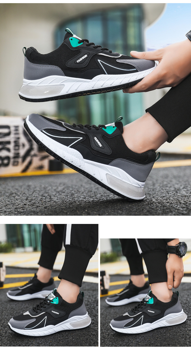 Mannen S Sport Loopschoenen Zomer Nieuwe Casual Ademend Mesh Herenmode Oude Tij_voghion.com