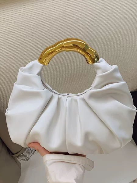 Cross-Border Pleated Cloud Bag Women's High-End Handbag Niche Design Fashionable Small Shoulder Bag Light Luxury Dumpling Bag