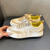 Небольшая белая обувь, летние универсальные тонкие дышащие тканевые кроссовки для школьников