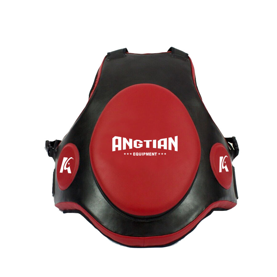 Fábrica Angtian personalizada boxeo protector de pecho de entrenamiento de lucha protector de pecho de entrenamiento de lucha de boxeo thai