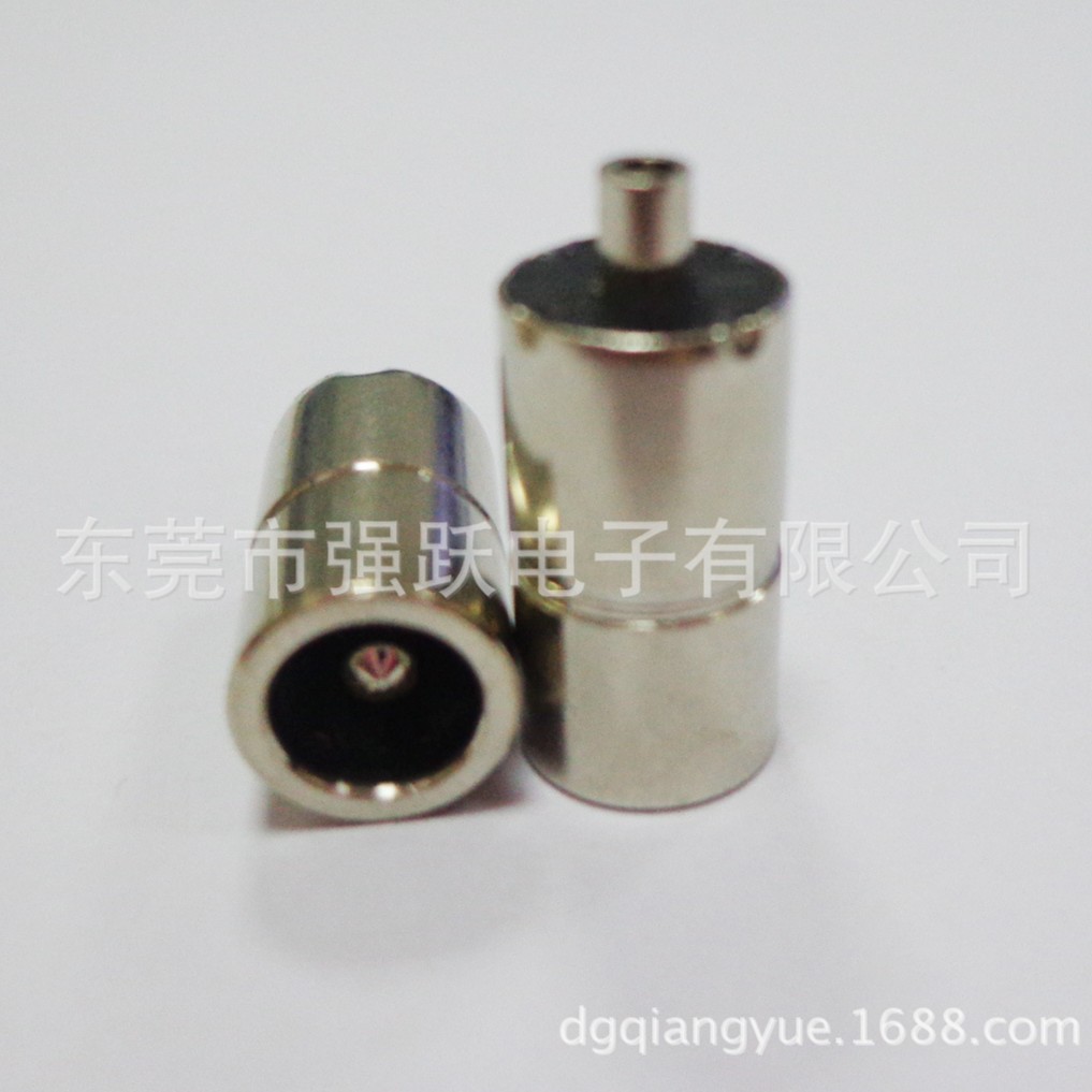 工厂供应5521*8.0镀镍电源插座DC母座