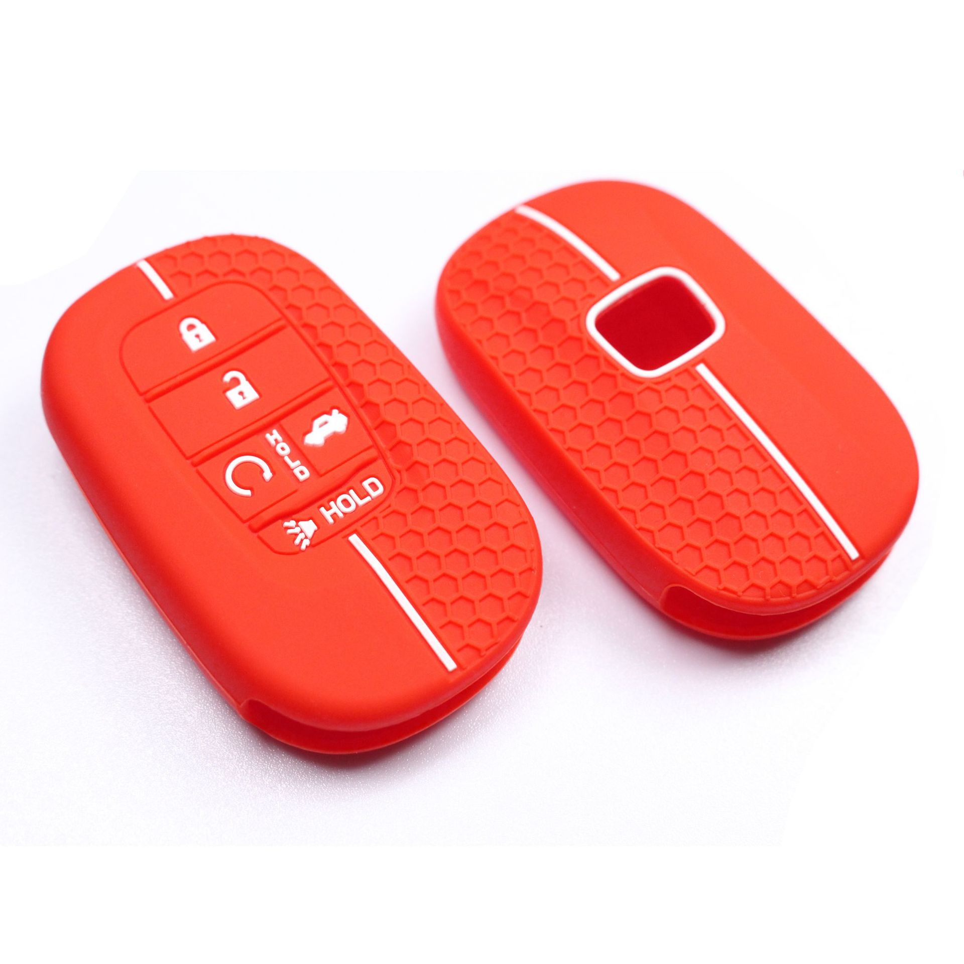 Suitable for Honda Civic crv Accord Jed remote control key set 11 generation Honda 5 key silicone key case