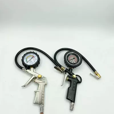 Air pressure gauge/tire pressure gauge: inflator, digital display car tire