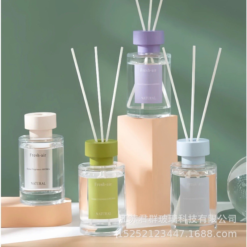 Botella redonda con tapa en T; 50ml