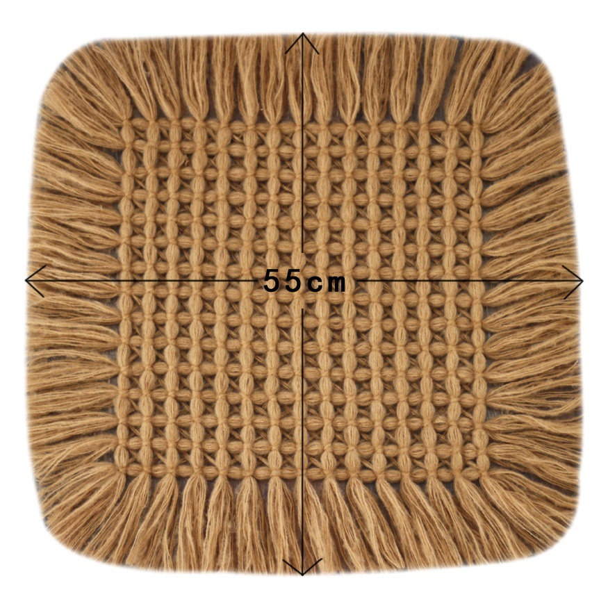 Transfronterizo nuevo bebé recién nacido fotografía apoyos mohair tejido a mano cuadrado pétalo forma decorativa Manta