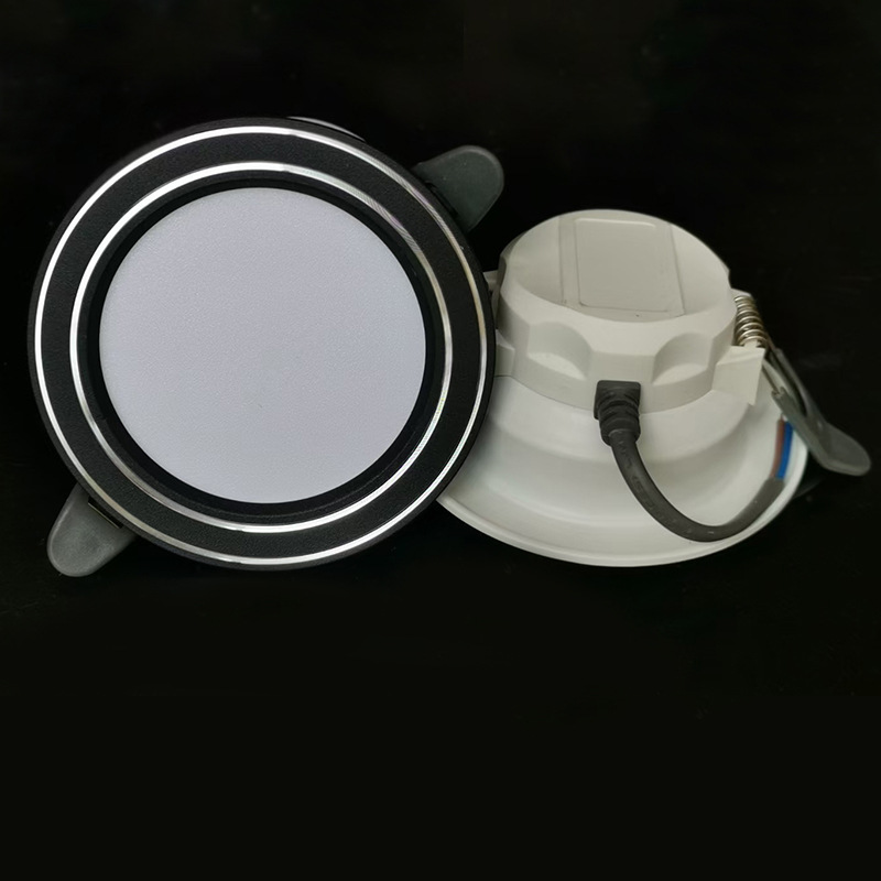 Hogar downlight de 2,5 pulgadas lámpara de techo LED 3W5W agujero 8cm agujero de la lámpara de 2 pulgadas pequeño downlight decoración del hogar ojo de ganado agujero de la lámpara