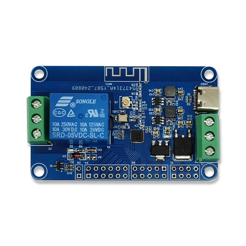 Модуль реле односторонний с чипом BK7238 WiFi+BLE IoT разработка плата