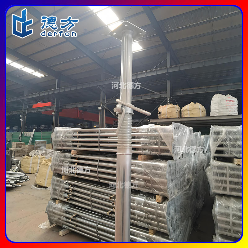 Construcción de acero grueso ajustable acero galvanizado soporte de acero pilar taza estilo chino 4048 exportación directa