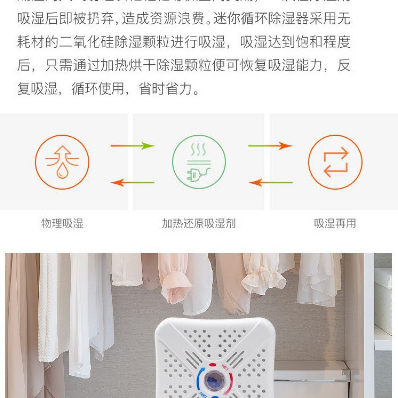 ミニ家庭用空気携帯型循環除湿器乾燥器メーカー直販|undefined