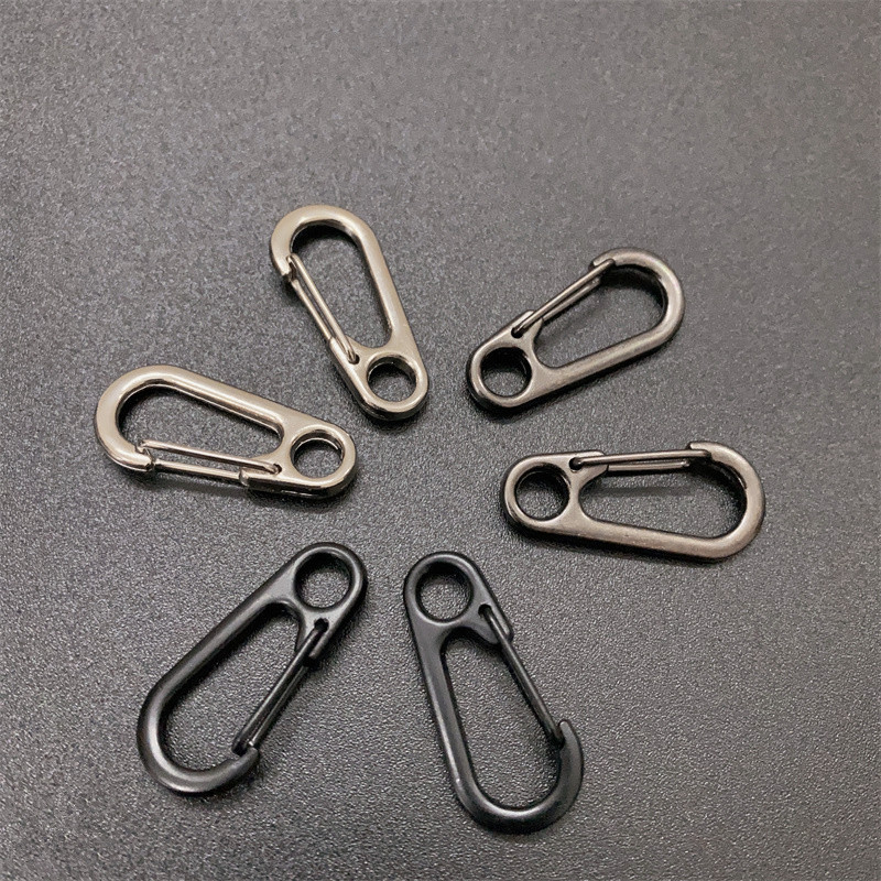 Simple Mini Boutique Small Hanging Buckle Zinc Alloy Spring D Buckle Outdoor Tactical Fast Spring Buckle Keychain Simple Mini Boutique Small Hanging Buckle Zinc Alloy Spring D Buckle Outdoor Tactical Fast Spring Buckle Keychain