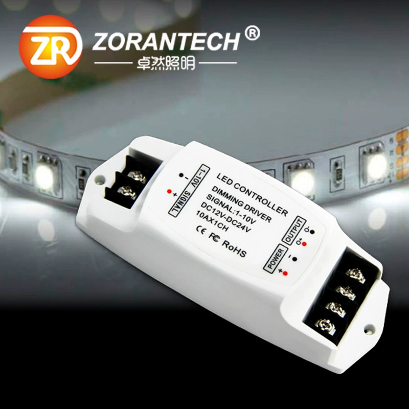 0/1-10V затемняя напряжение тока регулятора 12V/24V постоянн затемняя линию свет СИД 0-10V затемняя Электропитание