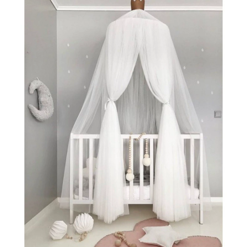 Ins скандинавские детские комнаты купол сетчатая палатка постельное белье противомоскитные сетки для украшения детской комнаты палатка