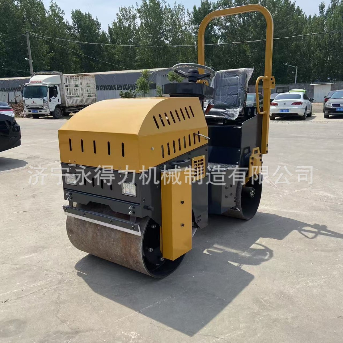 1-3吨座驾式压路机双驱小型振动压路机柴油动力性价比高 质保一年