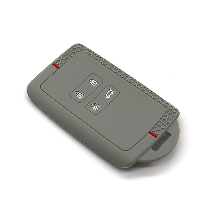 Suitable for Renault Smart 4-key Megane Correga Correao Fenglang Honeycomb Pattern Silicone Car Key Case