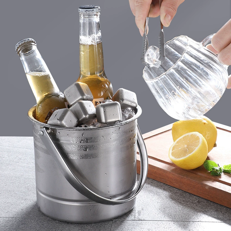 Ice Bucket KTV Bar Supplies Champagne Barrel Commercial Ice Cubes Creative Beer Chicken Rice Flowers Fries Skewers